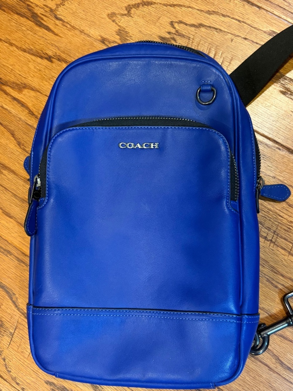 Coach crossbody backpack royal blue